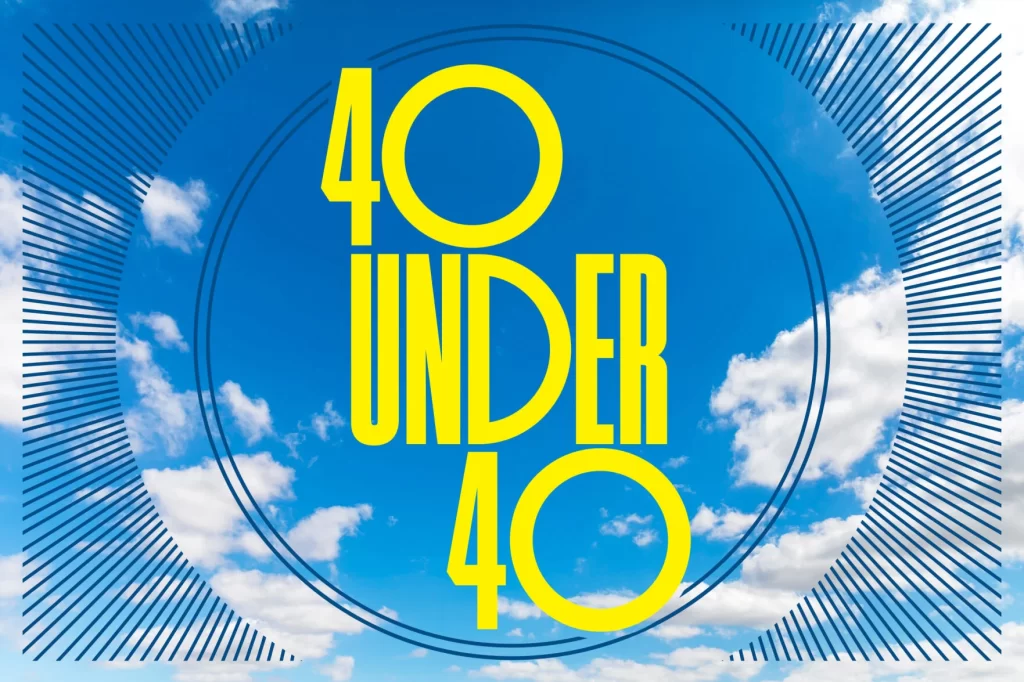 South Sound Business's 40 Under 40 article highlighting the Seattle area's most successful people under 40 including Dr. Baheti of Sound Vascular and Vein